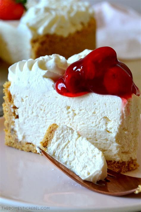 Best Ever No-Bake Cheesecake | The Domestic Rebel