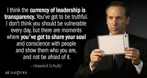 TOP 25 QUOTES BY HOWARD SCHULTZ (of 196) | A-Z Quotes