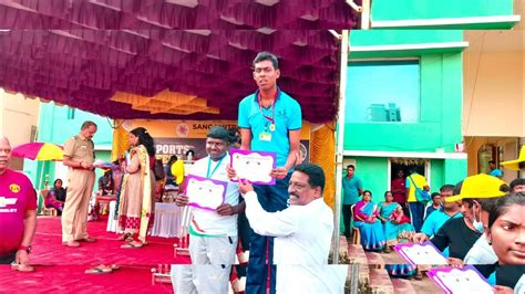 Prizes Received by our special children at Rajarathinam Stadium in ...