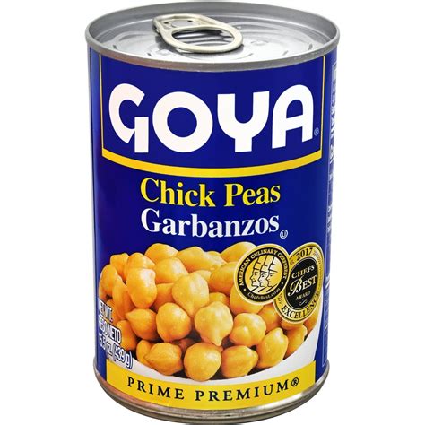 Goya Premium Chick Peas, Garbanzo Beans, 15.5 Oz - Walmart.com - Walmart.com