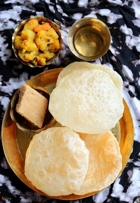 Luchi / Bengali style Puri (Puffed Bread) - Spicy World Simple and Easy Recipes by Arpita