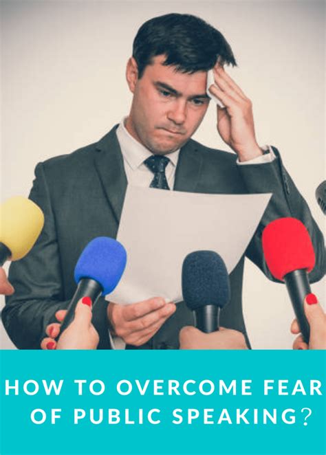 How to overcome fear of public speaking