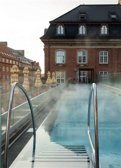 Rooftop swimming pool at hotel Villa Copenhagen | Copenhagen hotel, Hotels design, Hotel