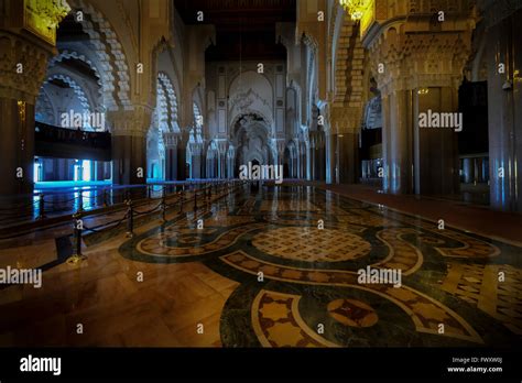 Interior of the Koutoubia Mosque, Marrakesh, Morocco Stock Photo - Alamy