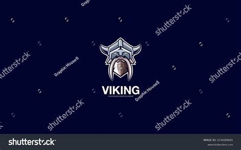 Viking Vector Illustration Icon Logo Design Stock Vector (Royalty Free ...