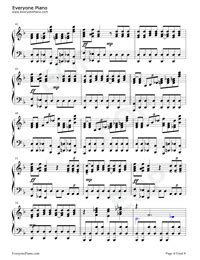 One-Winged Angel-Final Fantasy VII OST- Free Piano Sheet Music & Piano Chords