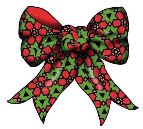 Christmas Bow Clipart | Free download on ClipArtMag