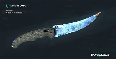 Flip Knife Case Hardened | Všechna semena Blue Gem - SkinLords