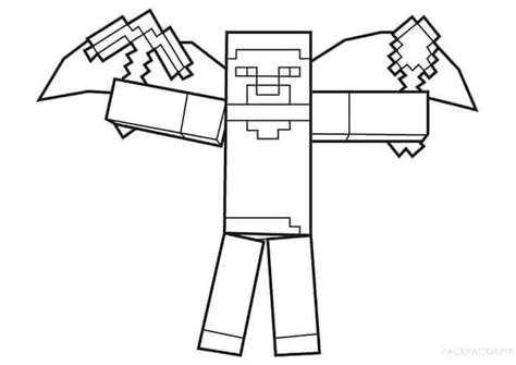 Minecraft Alex Coloring Pages | Minecraft coloring pages, Lego coloring ...