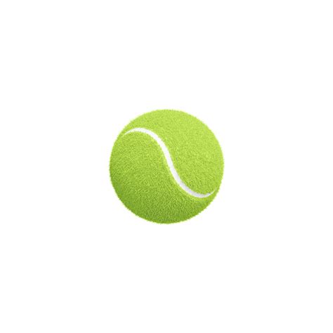 Tennis ball 3d illustration 19980705 PNG