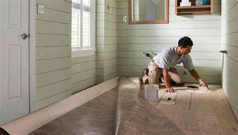 How To Lay Sheet Vinyl Flooring In A Bathroom | Floor Roma