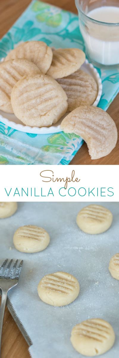 Simple Vanilla Cookies