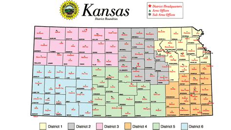 School Districts In Kansas Map - Map