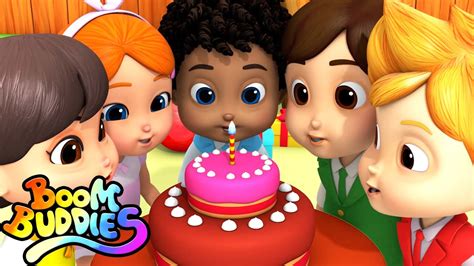 Happy Birthday Song | Cake Song | Nursery Rhymes & Kids Songs - 1000COOKER