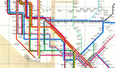 Massimo Vignelli Subway Map - Adrian Kristine