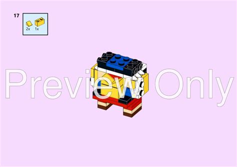 LEGO MOC Pinocchio by LegoMocBrickheadz | Rebrickable - Build with LEGO