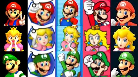 Evolution of All Characters in Mario Party (1998-2018) - YouTube