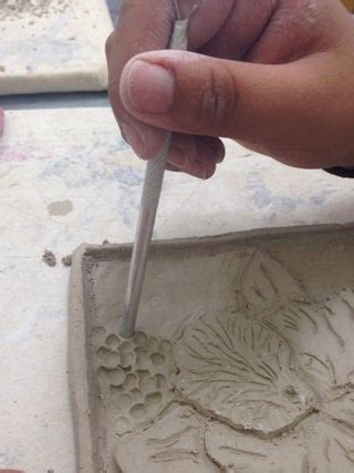 Clay Relief Sculpture Easy - img-palmtree