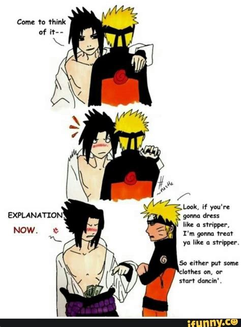 Naruto and Sasuke, funny, text | Naruto memes, Sasuke x naruto, Naruto y sasuke