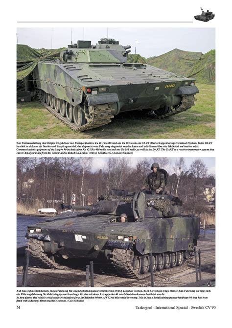 CV 90 Swedish Infantry Combat Vehicle CV 90 - History, Variants, Technology - TANKOGRAD ...