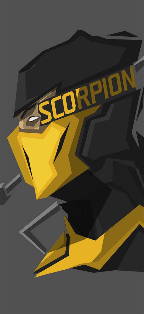 Download 4k Gaming Phone Scorpion Wallpaper | Wallpapers.com