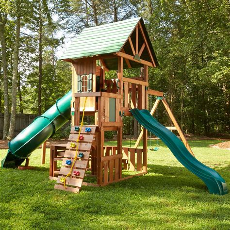 Swing-n-Slide Southampton Wood Complete Play Set Swing Set Kits, Best ...