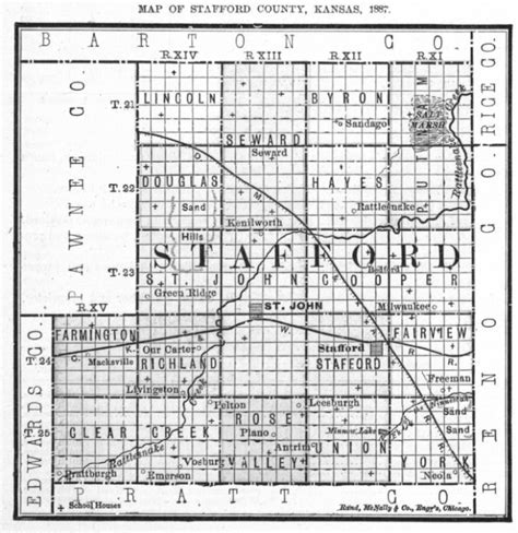 Stafford County Schools Bibliography - Kansas Historical Society