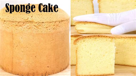 Vanilla Sponge Cake Recipe | How to Make Fluffy Vanilla Cake | Easy ...