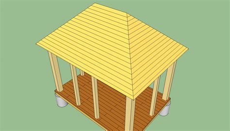 Rectangular gazebo plans | HowToSpecialist - How to Build, Step by Step ...