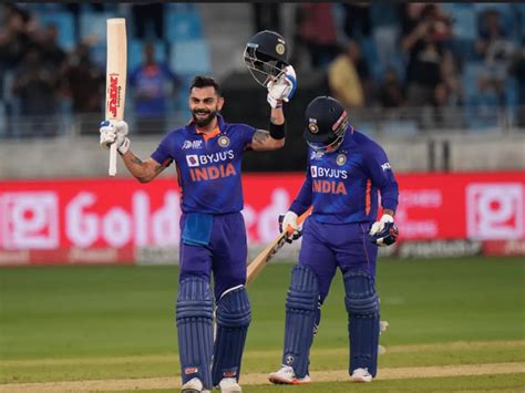 Asia Cup 2022: Kohli hits 71st international hundred vs Afghanistan ...