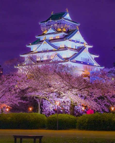 Osaka Castle, Osaka, Japan, 大阪城, 大阪, 日本, #sakura #cherryblossom 桜 | 日本旅行, 城, 美しい風景