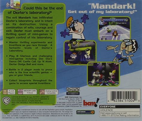 Sore Thumb Retro Games Dexter's Laboratory: Mandark's Lab? PS1) | ubicaciondepersonas.cdmx.gob.mx