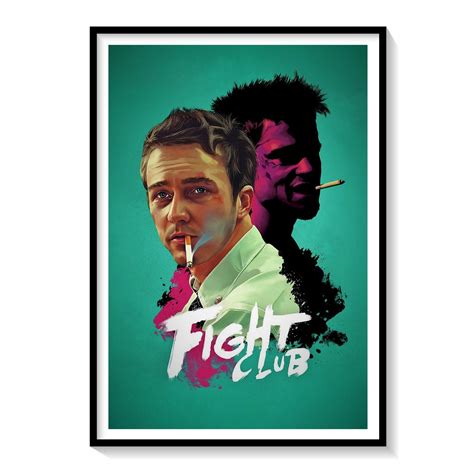 Fight Club (1999) Movie Poster: Buy Hollywood & Famous Movie Posters ...