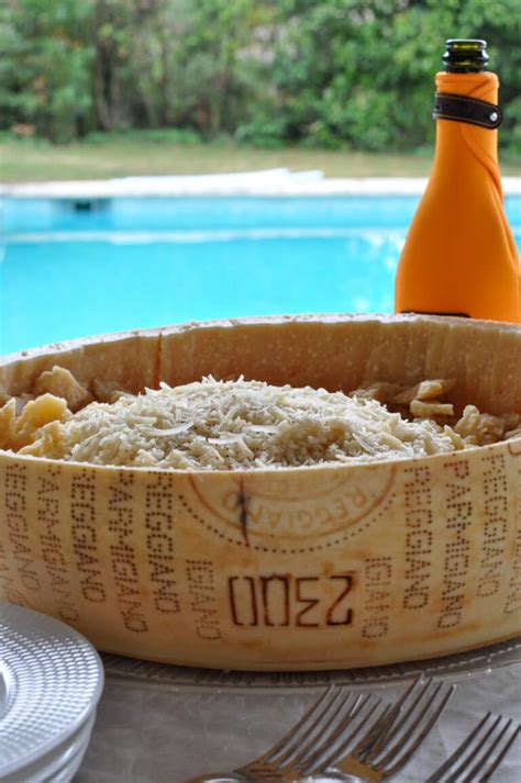 Champagne Risotto Recipe (Served In A Parmesan Wheel) - Your Guardian Chef