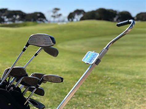 Compact Golf Cart Phone Holder with Strong Clip