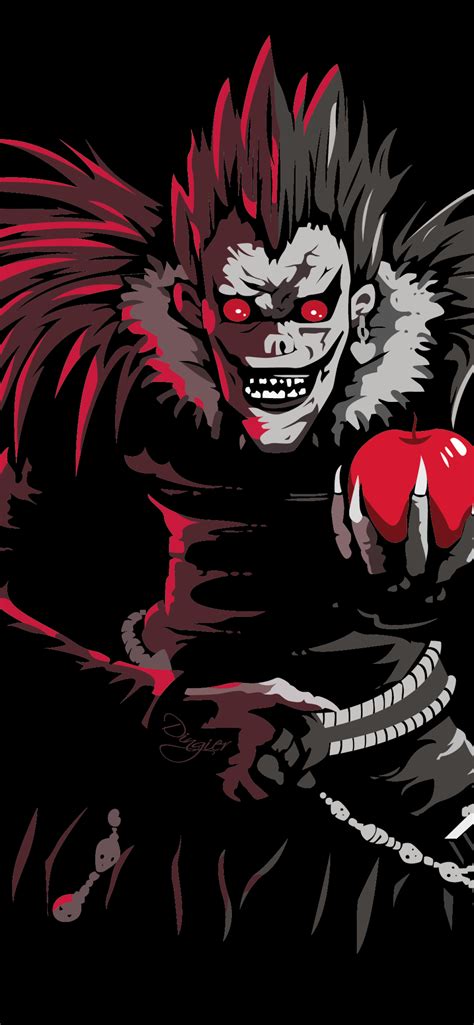 1242x2688 Ryuk In Death Note Iphone XS MAX Wallpaper, HD Anime 4K ...