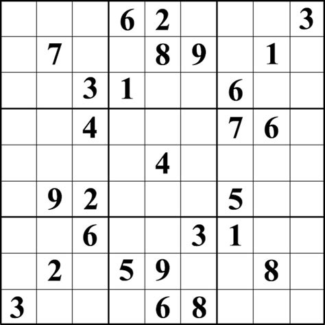 Sudoku: Hard – The Wayne Stater