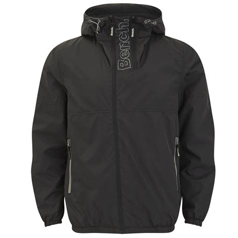 Bench Men's Instill Hooded Jacket - Black Clothing | Zavvi.com