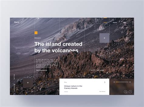 Fuerteventura. The island created by the volcanoes. by David Felipe V for Hiwow on Dribbble