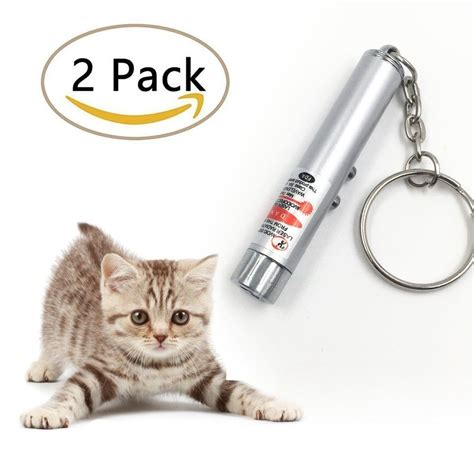 Pet Laser Pointer Cat Catch the LED Light Interactive Exercise ...