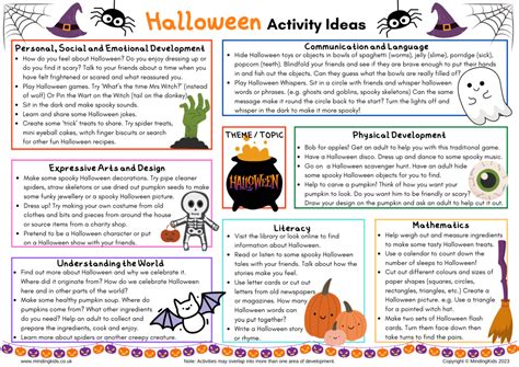 Halloween Activity Ideas - MindingKids