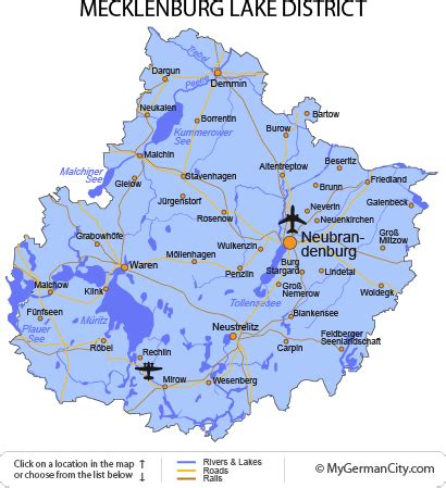 Mecklenburg Lake District - Famous For Its Huge Lakes