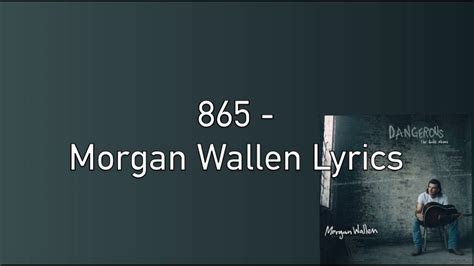 Morgan Wallen Song Lyrics SVG