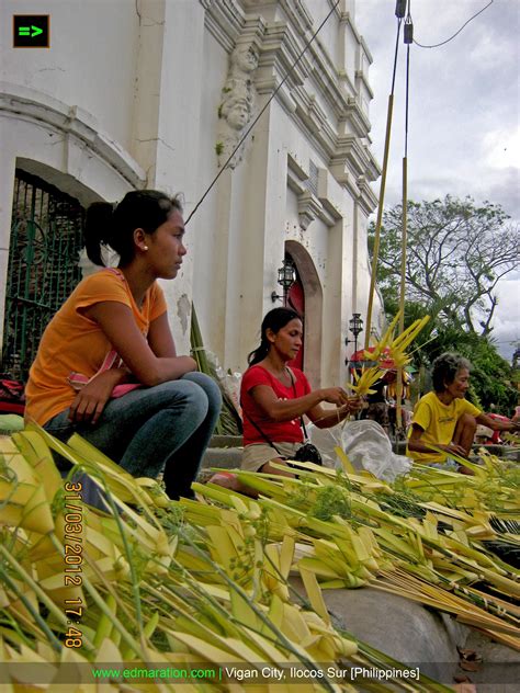 🇵🇭 VIGAN • Palaspas-Weaving, Waving: a Philippine Holy Week Culture - EDMARATION #TownExplorer