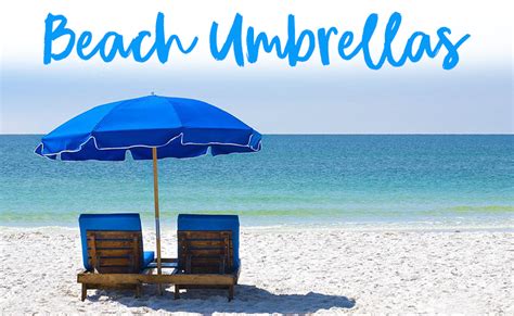 Best Beach Umbrellas - Top 9 Reviews + Buyer's Guide [2021]