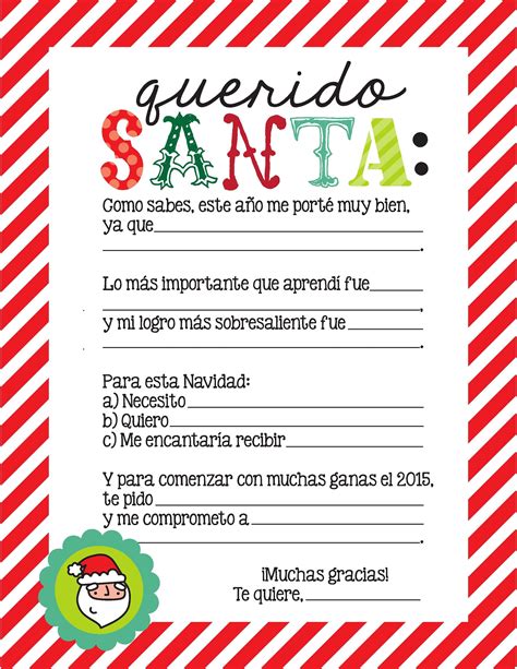 carta a santa | Carta a santa, Plantilla de carta de navidad, Cartas para santa claus