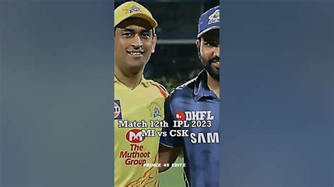 MI vs CSK scorecard #youtubeshorts #viral #trending #shorts - YouTube