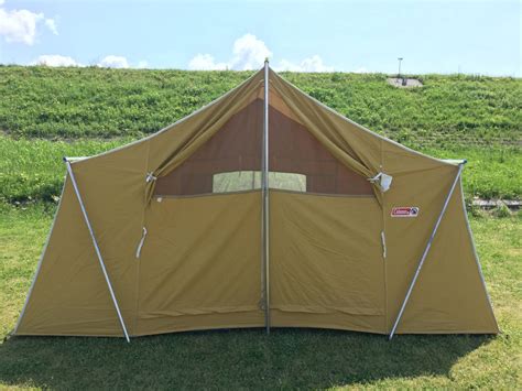 Coleman Cabin Tent Hinged Door With Screen Room Dark Instant Pop Up ...