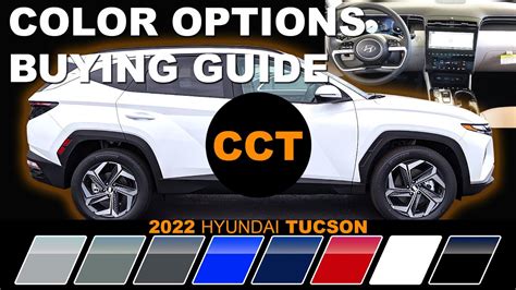 Hyundai Tucson Color Chart