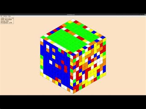 11x11x11 Rubik's cube in 16:07.417 - YouTube